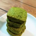10りい's cooksnap of when they made 抹茶クッキー☆ノンエッグ♪.