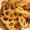 たきぴ's cooksnap of when they made 豚バラとれんこんとこんにゃくの甘辛炒め.