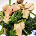 ムーミン☆ママ's cooksnap of when they made ほうれん草とベーコン炒め.