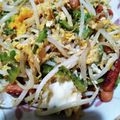 ひっこ's cooksnap of when they made 夏バテ予防に！豚バラとゴーヤの卵炒め.
