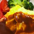 cこくまろ's cooksnap of when they made ふわとろ！デミグラオムライス.