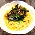 ♪チビひなた♪'s cooksnap of when they made 簡単☆納豆パスタ.