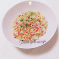 まあまま☆0403's cooksnap of when they made カニかまたっぷり中華風炒飯.