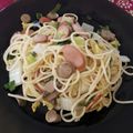 mintoneko's cooksnap of when they made バターとめんつゆで☆白菜の和風スパゲティ.