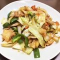 居酒屋まるみ's cooksnap of when they made 肉野菜炒め.