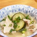 かつぞう☆'s cooksnap of when they made ズッキーニの豚汁.