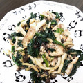ぴよぴよ料理隊's cooksnap of when they made サバ缶入りほうれん草としめじのバター炒め.