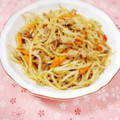 ふうはっちゃん's cooksnap of when they made 節約！簡単☆もやしと豚こまのごま味噌炒め.