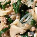 クックG5DSWD☆'s cooksnap of when they made 家計に優しい！豚ひき肉のニラもやし炒め.