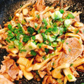 ゆうちゃん❤︎'s cooksnap of when they made ❇︎豚肉とこんにゃくと舞茸の甘辛炒め❇︎.