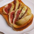 美貴姉's cooksnap of when they made 季節のトースト　　無花果＊いちじく＊.