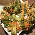 Yokchina's cooksnap of when they made モロッコいんげんと人参のかきあげ.