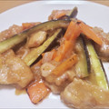 えり｡˚✩'s cooksnap of when they made 鶏肉と茄子の玉ねぎのおろし煮.