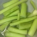EnjoySun's cooksnap of when they made ＊ずいきの下処理＊.