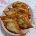 赤い電話's cooksnap of when they made ツナ缶とワンタンor餃子の皮で簡単おかず.