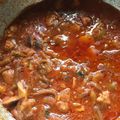 ナヲミンミン's cooksnap of when they made 簡単絶品！鶏となすのトマトソースパスタ.