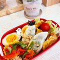 青空にうかぶくも's cooksnap of when they made ❁お弁当に❁明太マヨの大葉餃子包み焼き❁.