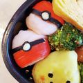 ゆいmaru3's cooksnap of when they made お弁当♡カニカマ&焼売(市販)で赤い焼売.