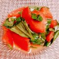 MINARIN5's cooksnap of when they made トマトとバジルの簡単サラダ.