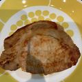 Figeac's cooksnap of when they made 作り置きに！西京味噌漬けポークステーキ.
