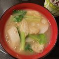 Hirarinn☆'s cooksnap of when they made 里芋・小松菜のお味噌汁♪里芋はレンジ簡単.