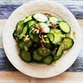 nana_tenjo's cooksnap of when they made 塩もみきゅうりと種蔵みょうが添え.