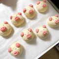 na_o♡'s cooksnap of when they made ＨＢとフライパンでシュウマイ子豚まん.