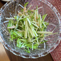 うめもり♪'s cooksnap of when they made 5分で完成♡ツナと水菜のゴママヨサラダ.
