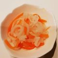 ハニイとムサシ's cooksnap of when they made 簡単おせち！お正月に甘酢で紅白なます.