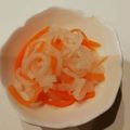 ハニイとムサシ's cooksnap of when they made 簡単おせち！お正月に甘酢で紅白なます.
