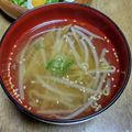 和☆2049's cooksnap of when they made ピリ辛もやしスープ.