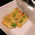 kmcats's cooksnap of when they made 枝豆とチーズのちくわボート♪.