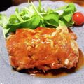 kmcats's cooksnap of when they made 豚切り落とし肉でミルフィーユ風ステーキ☆.