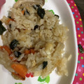 めぐえむ's cooksnap of when they made 松茸風味のエリンギ炊き込みご飯.