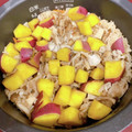buuchan♡'s cooksnap of when they made さつまいも と きのこで秋の炊き込みご飯.