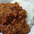 桃とも's cooksnap of when they made 【簡単】めちゃうまキーマカレー.