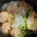 かなんこ♡'s cooksnap of when they made たっぷり白菜と肉団子のスープ.