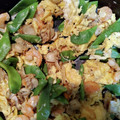 ももちゃん3887's cooksnap of when they made モロッコいんげんのエビ卵炒め.