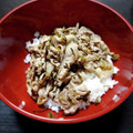 たから321's cooksnap of when they made 簡単！豚こまとごま高菜の炒めもの.