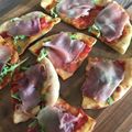 Yokchina's cooksnap of when they made 簡単に高級感♡生ハムとルッコラPizza.