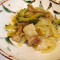 るちあママ's cooksnap of when they made 新玉ねぎとゴーヤーのカレー炒め.
