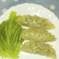 yama_miu's cooksnap of when they made 蒸し器がなくても！プリップリ海老蒸し餃子.