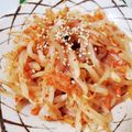 ハント☆'s cooksnap of when they made 【農家のレシピ】ぴり辛もやし.