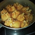 てっつん主夫クッカー's cooksnap of when they made お豆腐と鶏挽肉で！油揚げの包み煮.