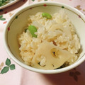 yesmama's cooksnap of when they made 蓮根と枝豆の炊き込みご飯～✴.