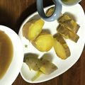 食べるの大好き♣'s cooksnap of when they made フライパンで作る ねっとり系の焼き芋.