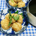 ととろ＆めい's cooksnap of when they made エビと鶏挽きしんじょうの素麺揚げ.