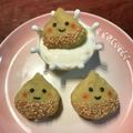こつゆ514's cooksnap of when they made 秋キャラおかず＊マッシュさつま芋の栗くん.