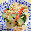 ÿuuka☆212's cooksnap of when they made ちょっと中華風☆カニカマの冷奴.
