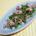 バカリャウ's cooksnap of when they made 砂肝とにんにくの芽炒め.